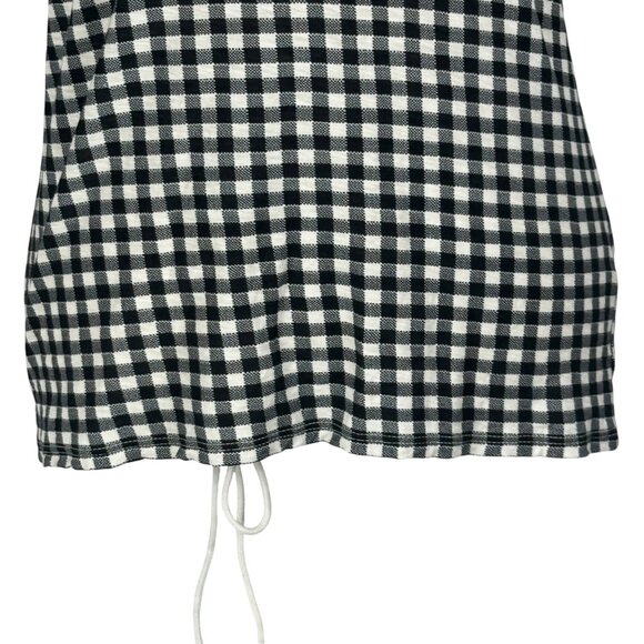 Like new NATION Paulette Tank Blue & White Gingham Ruffle Sleeve Top Size XS - Picture 12 of 12